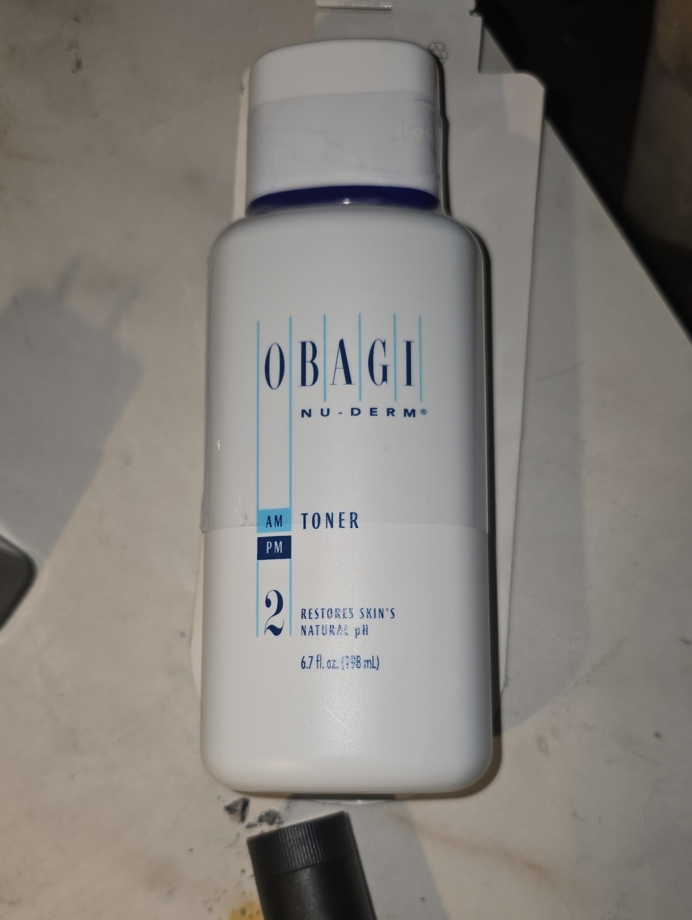 Obagi Nu-Derm Toner in White and Blue